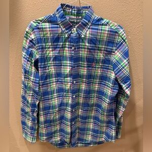 Polo Ralph Lauren - Classic Fit Performance Oxford Shirt - Plaid - Large